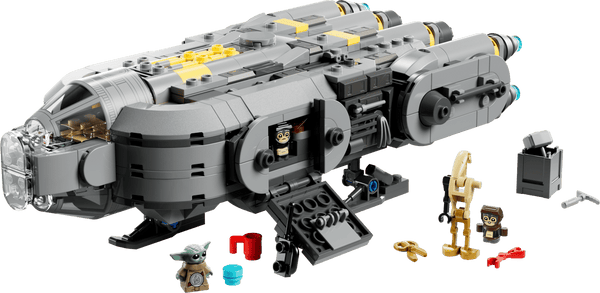 Lego Star Wars: The Mandalorian and Grogu Anzellan Starship Toy Building Set