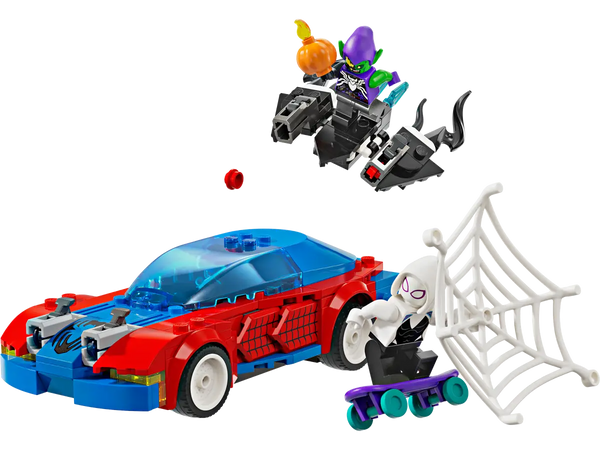 Lego Marvel Spider Man Race Car & Venom Green Goblin - Dezine Kids