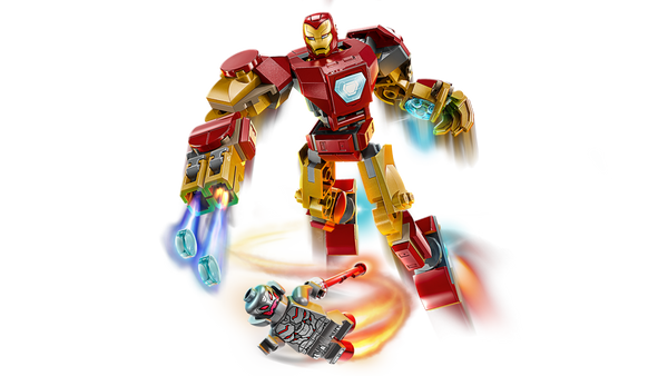 Lego Marvel Iron Man Mech vs. Ultron Buildable Super Hero Figure - Dezine Kids