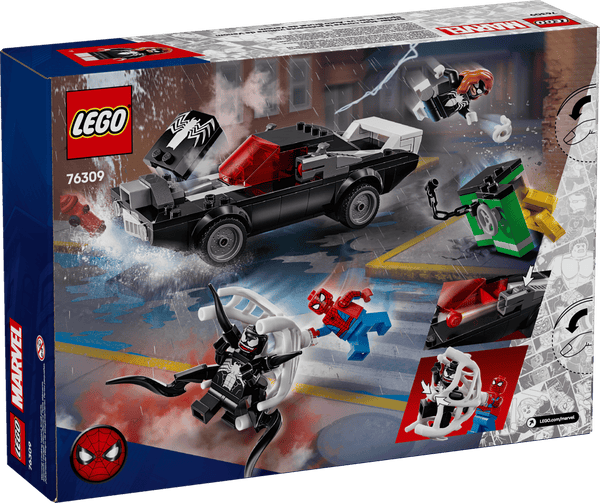 Lego Marvel Spider-Man vs. Venom Muscle Car - Dezine Kids