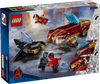 Lego Marvel Iron Man Car & Black Panther vs. Red Hulk - Dezine Kids