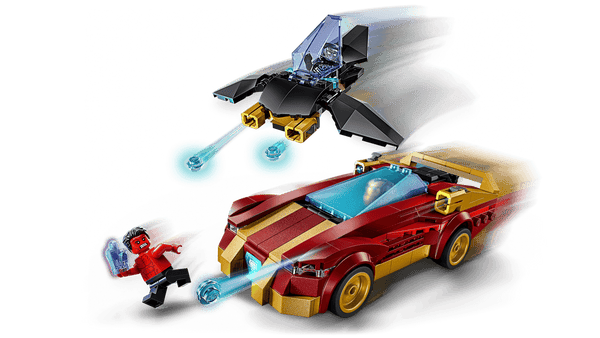 Lego Marvel Iron Man Car & Black Panther vs. Red Hulk - Dezine Kids