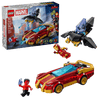 Lego Marvel Iron Man Car & Black Panther vs. Red Hulk - Dezine Kids