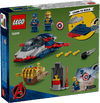 Lego Marvel Captain America vs. Thanos with 2 Minifigures Building Blocks Toys