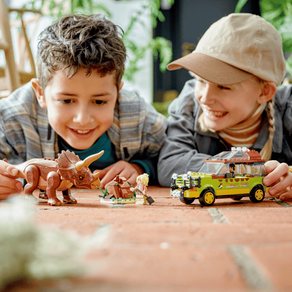 Lego Jurassic Park Triceratops Research - Dezine Kids