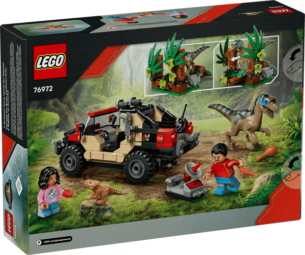 Lego Jurassic World Raptor Off Road Escape Velociraptor Toy Dinosaur - Dezine Kids