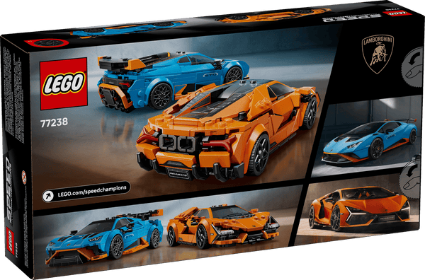 Lego Speed Champions Lamborghini Revuelto & Huracán STO - Dezine Kids
