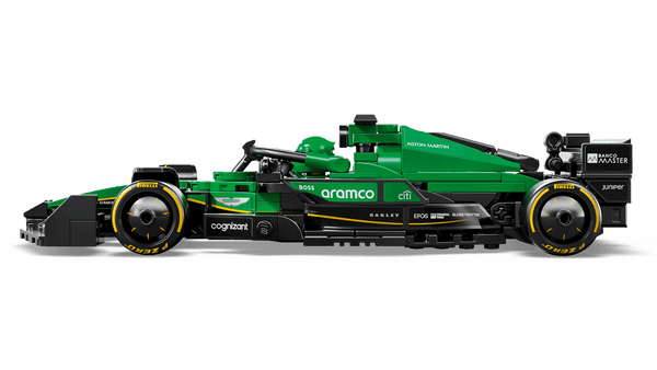 Lego Speed Champions Aston Martin Aramco F1 AMR24 Race Car Vehicle Set - Dezine Kids