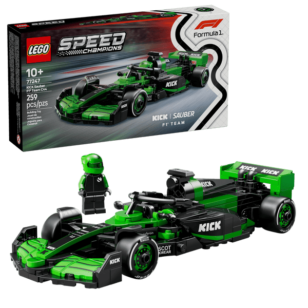Lego Speed Champions Kick Sauber F1 Team C44 Race Car Toy Vehicle - Dezine Kids