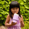 Infantino My 1st Tumbler Silicone 260ml - Lilac - Dezine Kids