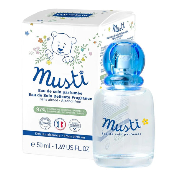 Mustela Musti Baby Perfumed Water & Cologne Spray - 50ml - Dezine Kids