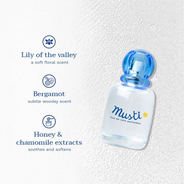 Mustela Musti Baby Perfumed Water & Cologne Spray - 50ml - Dezine Kids