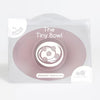 EzPz Tiny Bowl 100% Food Grade Silicone Suction Bowl Non Slip & Microwave Safe - Mauve