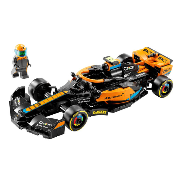 Lego Speed Champions 2023 McLaren Formula 1 Race Car Toy Set