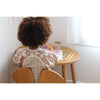 Beaba 2 in 1 Waterproof Bib with Detachable Sleeves, Foldable Food Catcher Pocket - Playful Print