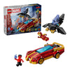 Lego Marvel Iron Man Car & Black Panther vs. Red Hulk