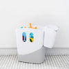 Ubbi Freestanding Bath Toy Organizer - Grey