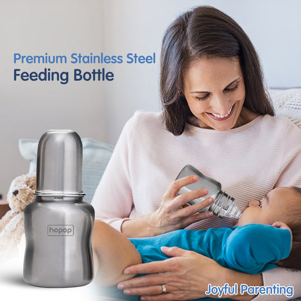 Hopop Baby Steel Feeding Bottle