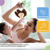 Nuluv Puppy Rattle Plus Toy, Soft, Colorful Sensory Fun For Kids