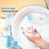 Hopop 2-IN-1 Bottle & Nipple Cleaning Brush with Grooved Handle & Suction Base - Dezine Kids