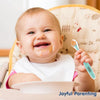 Hopop Soft Tip Silicone Feeding Spoons for Babies – 2 Pack - Dezine Kids