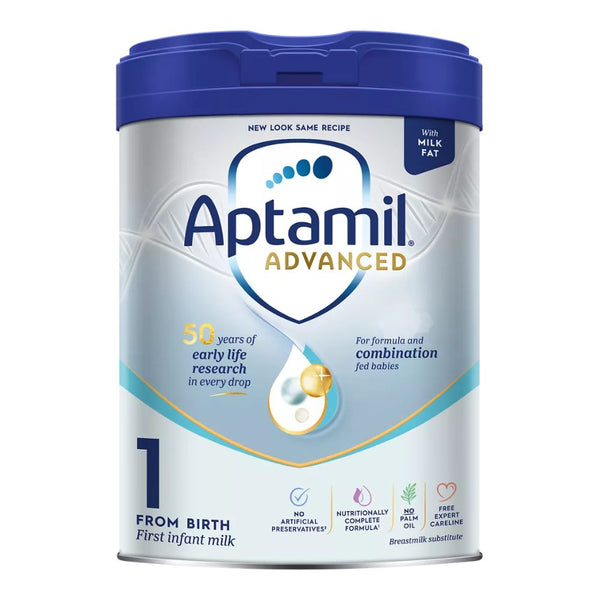 Aptamil Advanced First Infant Milk Formula Stage 1, 0 to 6 Months - 800g