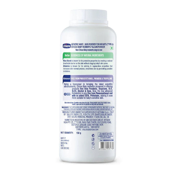 Chicco Baby Talcum Powder - 150ml