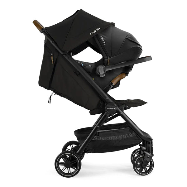 Nuna TRVL Lx Lightweight Luxury Travel Stroller - Caviar