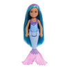 Barbie Chelsea Mermaid Small Doll with Blue Hair & Removable Hair Accessory