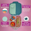B.Box Mini Lunch Box - Emerald Forest Green