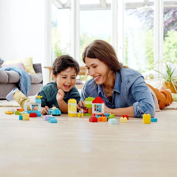 Lego Duplo Classic Brick Box Building Set with Storage - 65 Pcs - Dezine Kids