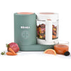 Beaba Babycook Neo 6 In 1 Baby Food Processor, Portable Baby Food Cooker, Puree Maker and Warmer - Eucalyptus