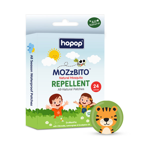 Hopop Mozzbito Natural Mosquito Repellent Patches 24 Patches