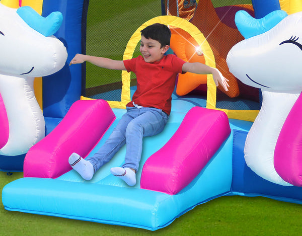 Happy Hop Fantasy Unicorn, Inflatable Jumping House
