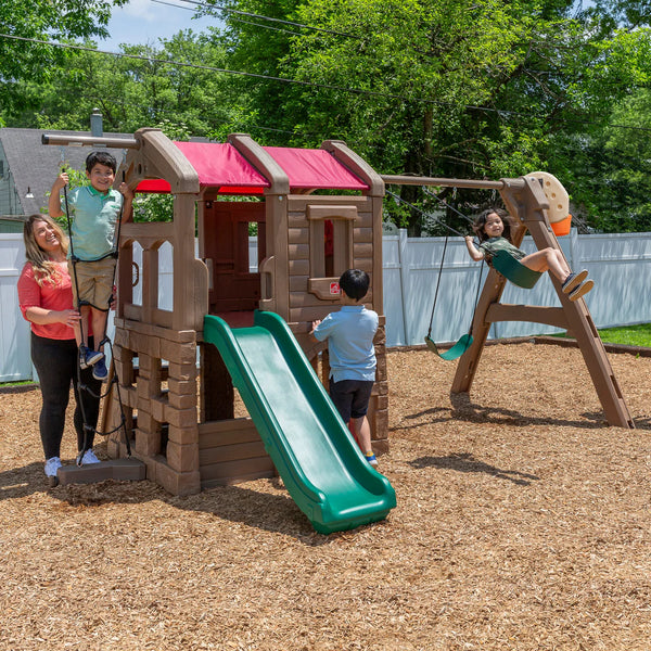 Step2 Naturally Playful Adventure Lodge Play Center - Dezine Kids
