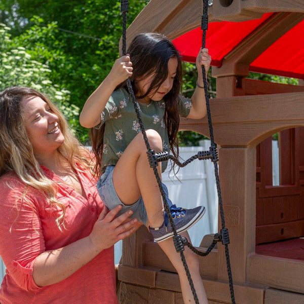 Step2 Naturally Playful Adventure Lodge Play Center with Glider for Kids - Dezine Kids