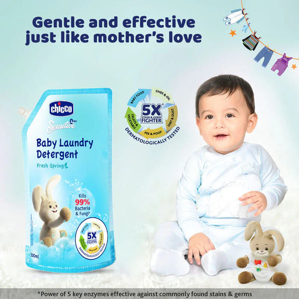 Baby Laundry Detergent Fresh Spring 500ML - Dezine Kids