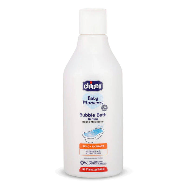Bubble Bath with Peach Extracts 300ML 0M+ - Dezine Kids