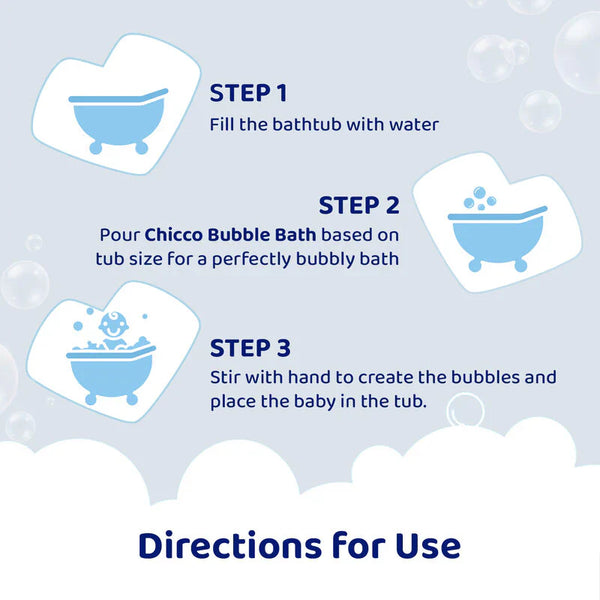 Bubble Bath with Peach Extracts 300ML 0M+ - Dezine Kids