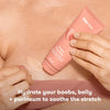 Frida Mom Stretch Mark Cream, Moisturizing Lotion for Stretch Marks and Perineal, 2.5oz