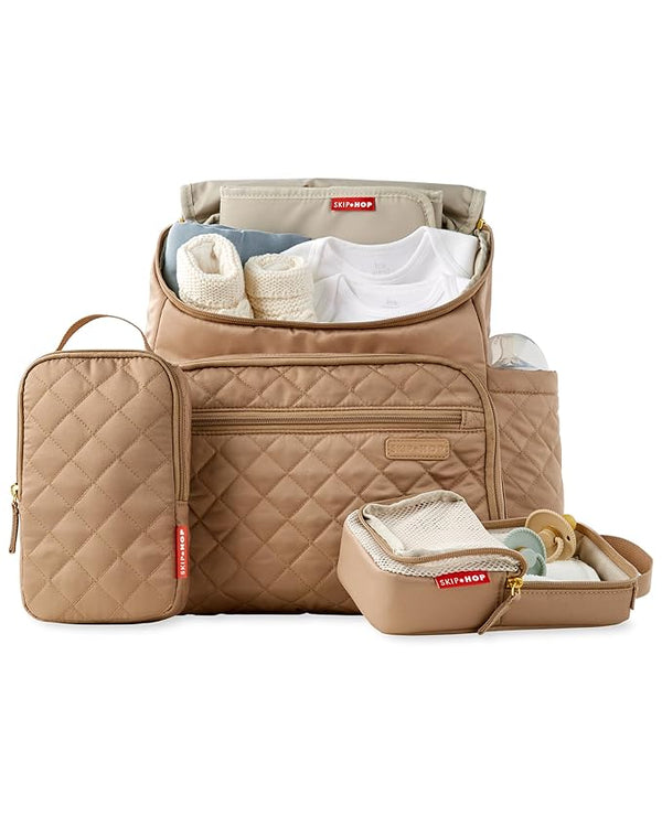 Forma Backpack Diaper Bag - Camel