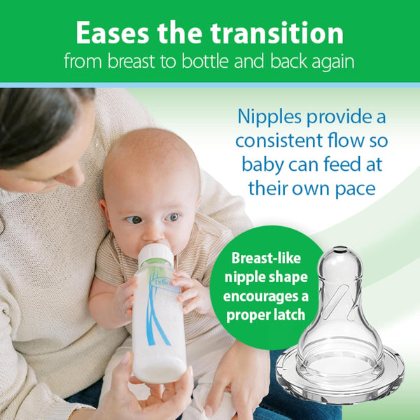 Dr.Browns Anti-Colic Options+ Narrow Glass Baby Bottle, 120 ml - Dezine Kids