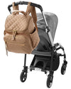 Forma Backpack Diaper Bag - Camel