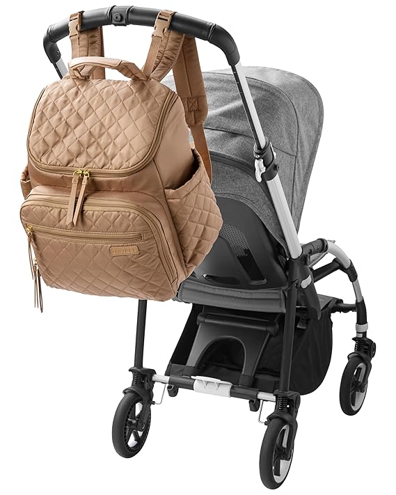 Forma Backpack Diaper Bag - Camel
