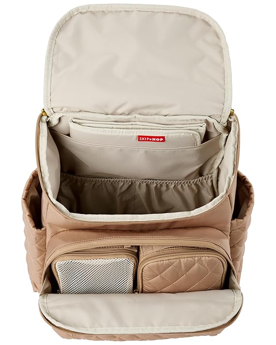 Forma Backpack Diaper Bag - Camel