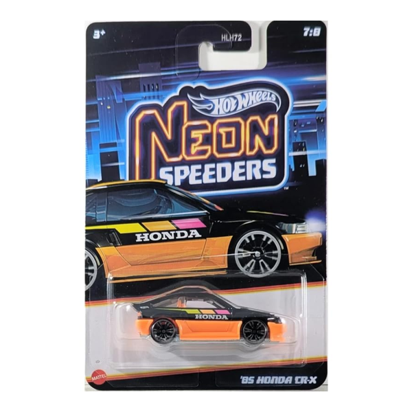 Hot Wheels Neon Speeder 85 Honda CR X