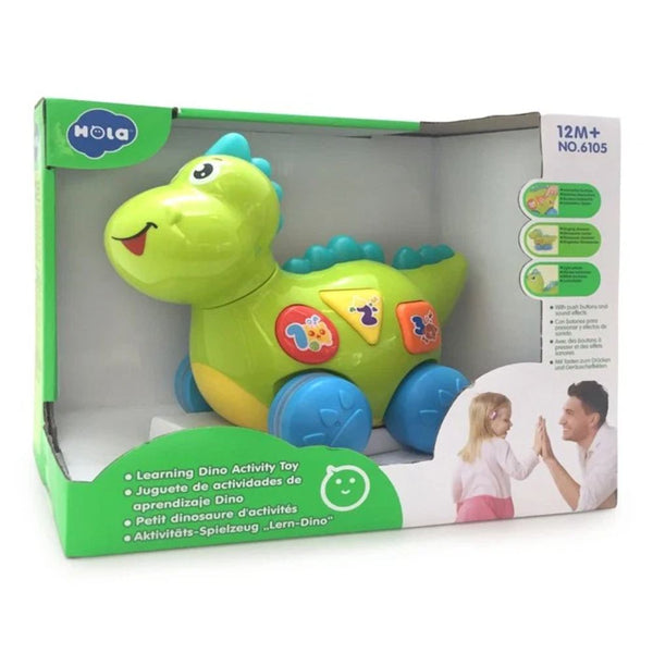 Hola Learning Dino Activity Toy - Dezine Kids