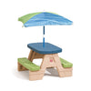 Step2 Sit & Play Picnic Table with Umbrella - Dezine Kids