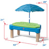 Step2 Cascading Cove Sand & Water Table with Umbrella - Dezine Kids