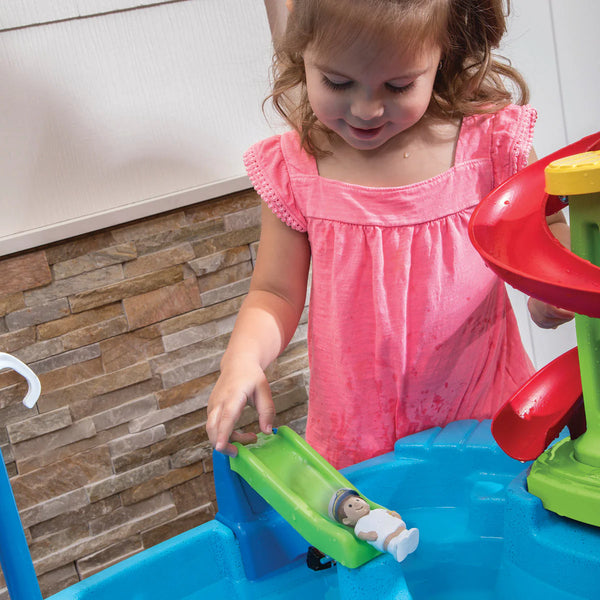 Step2 Fiesta Cruise Sand & Water Table With Umbrella - Dezine Kids
